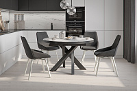 MALMO 120 MRB PL CER BK СТОЛ