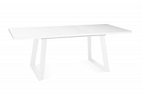 BERNER 160 WHITE GLASS W СТОЛ