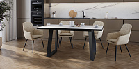 BERNER 160 MARBLE MATT CER СТОЛ