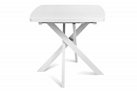 DALLAS 110 WHITE GLASS W СТОЛ